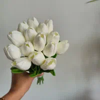 دسته گل لاله|گل مصنوعی|انبارآلوم, |دیوار