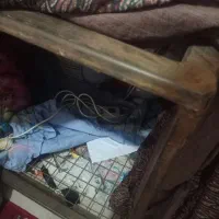 تخت اهنی دو طبقه محکم و سالم