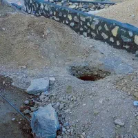 چاه کن فاضلاب آب