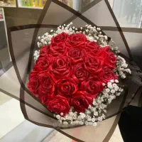 گل رز روبانی|گل مصنوعی|بم, |دیوار