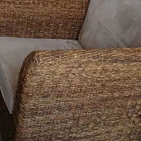 مبل ال خارجی ترند مینمال برند تمام چوب حصیری بامبو|مبلمان خانگی و میز عسلی|تهران, چیتگر شمالی|دیوار