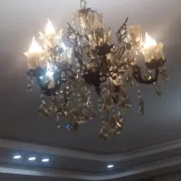 لوستر برنجی 10شاخه