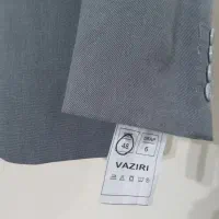 کت شلوار رنگ طوسی VAZIRI سایز48