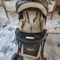 کالسکه وکریر بچه برند دلیجان درحدنو کم استفاده