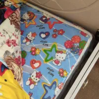 تخت کشو دار کودک سفید صدفی همراه با تشک خوشخواب|تخت و صندلی بچه|تهران, خزانه|دیوار
