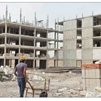 آپارتمان در حال ساخت شهرک آسمان