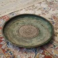 تعدادی وسایل مفرغی مفرغ مفرقی عتیقه قدیمی آنتیک