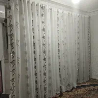 پرده حریر شیشه ای