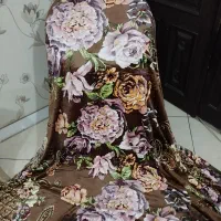 پتو ژله ای گل برجسته لیزری|رختخواب، بالش، پتو|گلستان (تهران), |دیوار