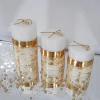 شمع ورق طلا|صنایع دستی و سایر لوازم تزئینی|مشهد, آزادشهر|دیوار