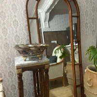 اینه قدی رنگ قهوه ای