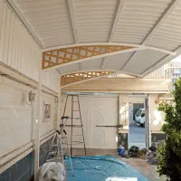 اجرای آلاچیق پرگولا پارکینگ  سایبان