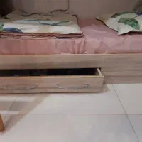 تخت دو طبقه MDF|تخت و سرویس خواب|مشهد, هنرور|دیوار