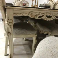 میزناهارخوری چوب راش ۶ نفره|میز و صندلی غذاخوری|کرج, شاهینویلا|دیوار