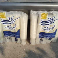 ۴۸۰ عدد لیوان آیس پک به همراه درب(نصف قیمت عمده)
