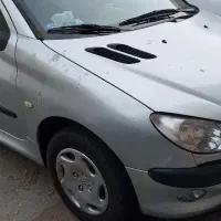 پژو ۲۰۶ نقره ای مدل ۸۳ تیپ ۲|خودرو سواری و وانت|تهران, باغ خزانه|دیوار