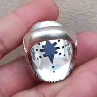 عقیق های سوسنی و کبود نخبه یمنی دستساز|جواهرات|اصفهان, پوریای ولی|دیوار