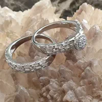 انگشتر و پشت حلقه نقره وارداتی