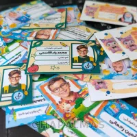 برچسب کتاب و دفتر با عکس