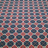 گلیم فرش سرمه‌ای  ۹متری ویک پادری امتری