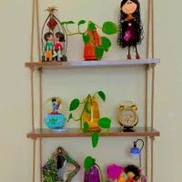 شلف دیواری سه طبقه