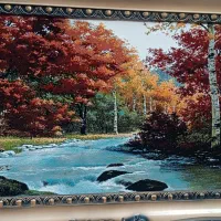 تابلو فرش ماشینی و نقاشی گیتار|تابلو فرش|قزوین, |دیوار