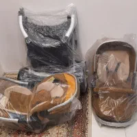 ست کالسکه و کریر ببکو بسیار تمیز مناسب سیسمونی