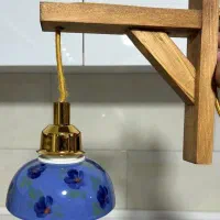 ست سرامیکی دست ساز|لوستر و چراغ آویز|کرمان, |دیوار