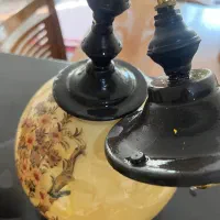 لوستر تکشاخه با حباب بسیار تمیز