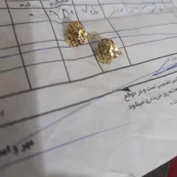 گوشواره قلبی به همراه فاکتور