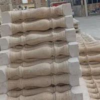 نرده سنگ عسلی