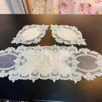 سرویس‌۵ تیکه رومیزی تماما کار دست