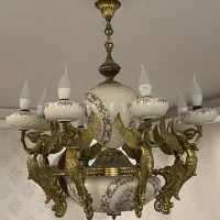لوستر برنج و دیوار کوب