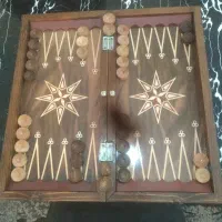 تخته نرد نو چوب گردو