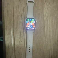 اپل واچ سری ۹ استارلایت سایز ۴۵|لوازم جانبی موبایل و تبلت|قائم‌شهر, |دیوار