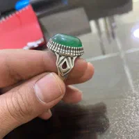 انگشتر نقره عقیق قدیمی دست ساز
