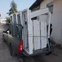 درب ضد سرقت مدل شیشه سمنت/پنجره دوجداره بااقساط ۴م|مصالح و تجهیزات ساختمان|رشت, گلباغ نماز|دیوار