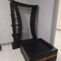 بوفه طرح خم و میز جلو مبلی
