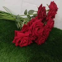 گل رز مخملی|گل مصنوعی|خمینی‌شهر, |دیوار