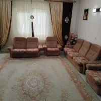 فروش فرش ۱۲متری،مبل ۷ نفره و پرده ۴متری