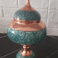 انواع ظروف کریستال لهستان ژاپن سرامیک فیروزه ومس
