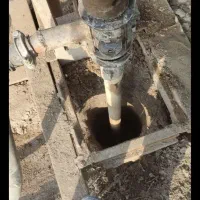 حفاری چاه آب بادستگاه روتاری برقی