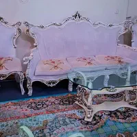 مبلمان کلاف تمام چوب راش مبلمان و ناهارخوری|مبلمان خانگی و میز عسلی|تهران, حکیمیه|دیوار