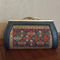 کیف پول چرم و پارچه