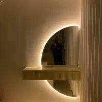 آینه نیم دایره|آینه|مشهد, یاس|دیوار