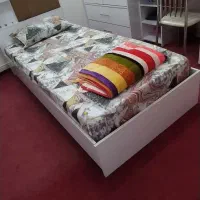 تخت یک نفره همراه با تشک|تخت و سرویس خواب|آمل, |دیوار