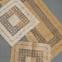 رومیزی مخمل سه بعدی