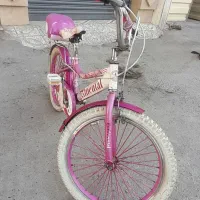 دوچرخه دخترونه سایز ۲۰ سالم کم کار