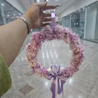 دسته گل و حلقه گل مصنوعی|گل مصنوعی|شیراز, قدوسی غربی|دیوار