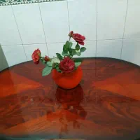 میز ناهار خوری 4 نفره تمام فلزی